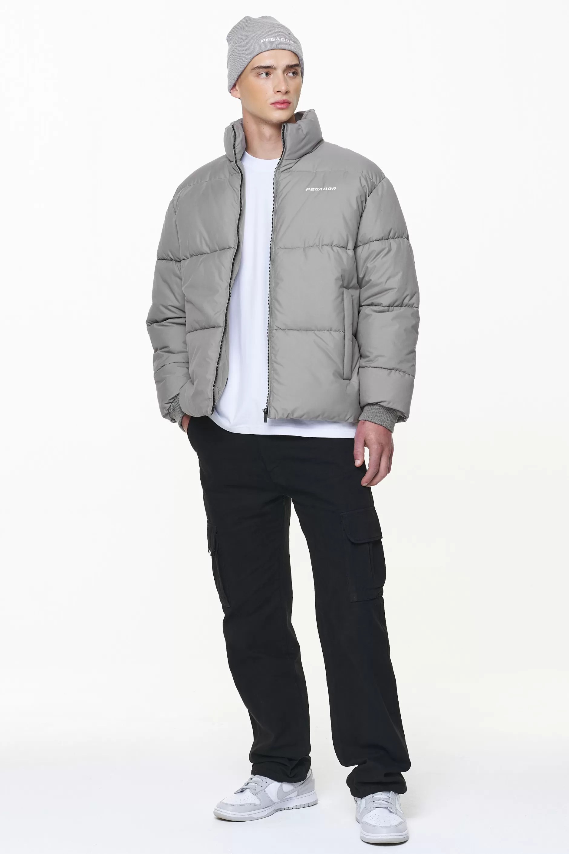 Discount Pegador Solin Puffer Jacket Rock Grey