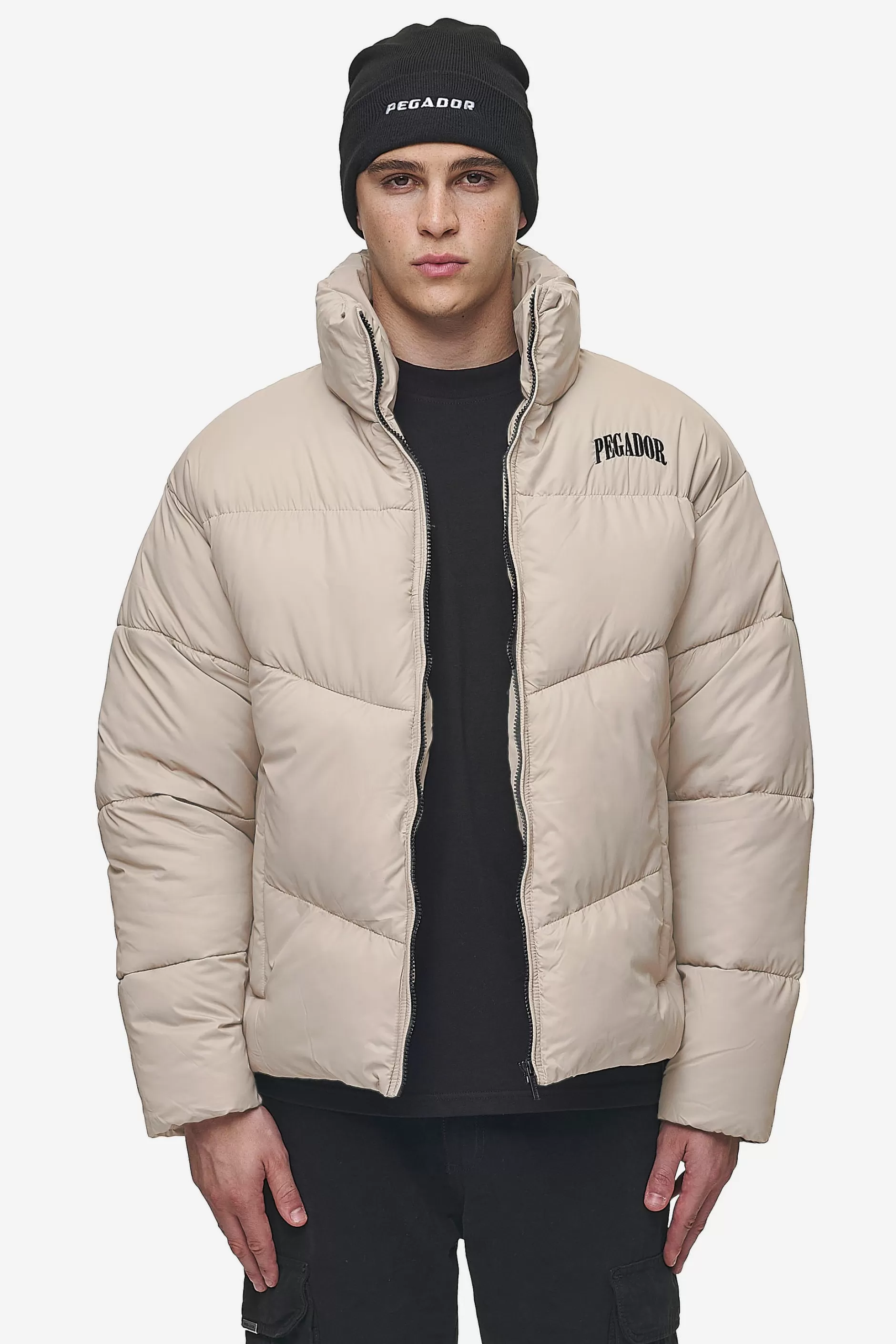 Cheap Pegador Spiller Puffer Jacket Beige