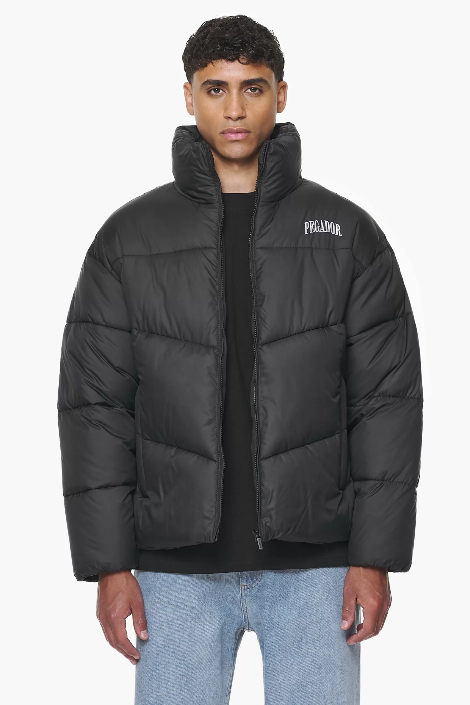 Cheap Pegador Spiller Puffer Jacket Black