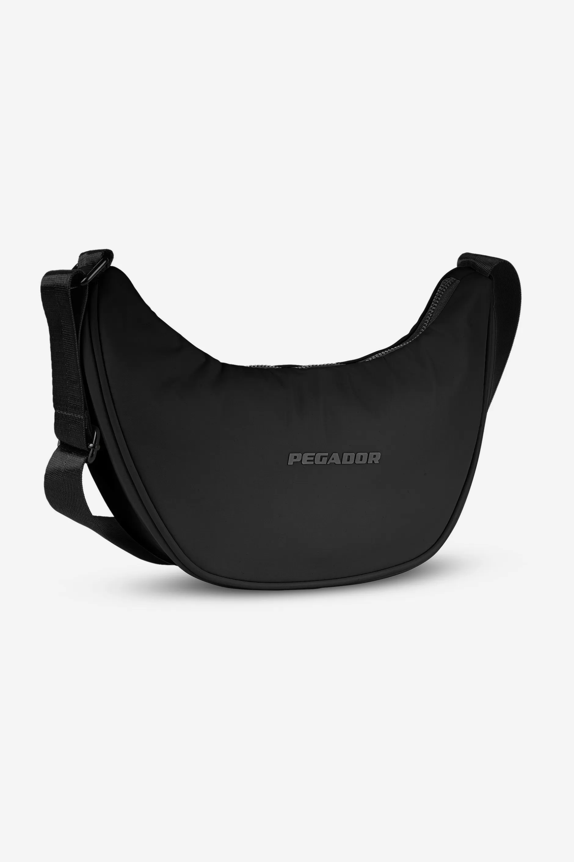 Fashion Pegador Sycamore Logo Nylon Shoulder Bag Black