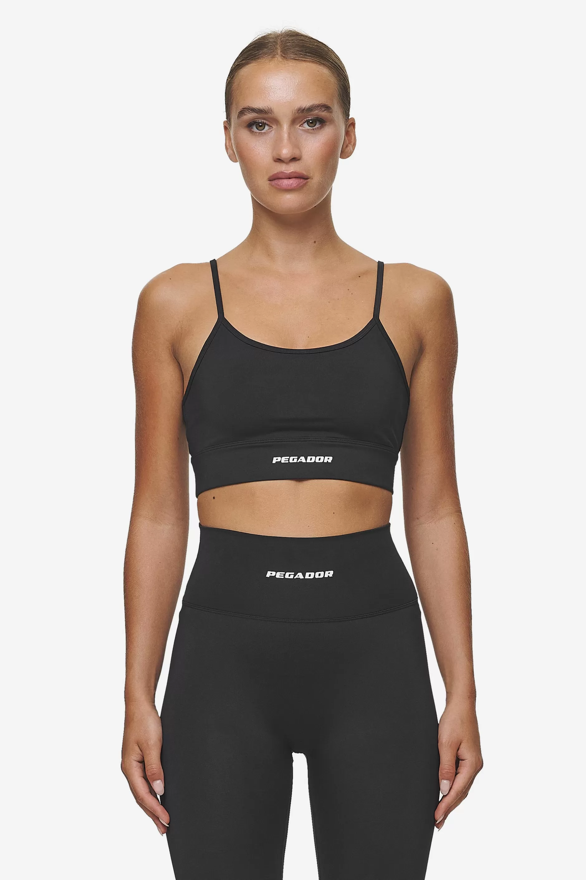 Fashion Pegador Taja Sport Bra White Black