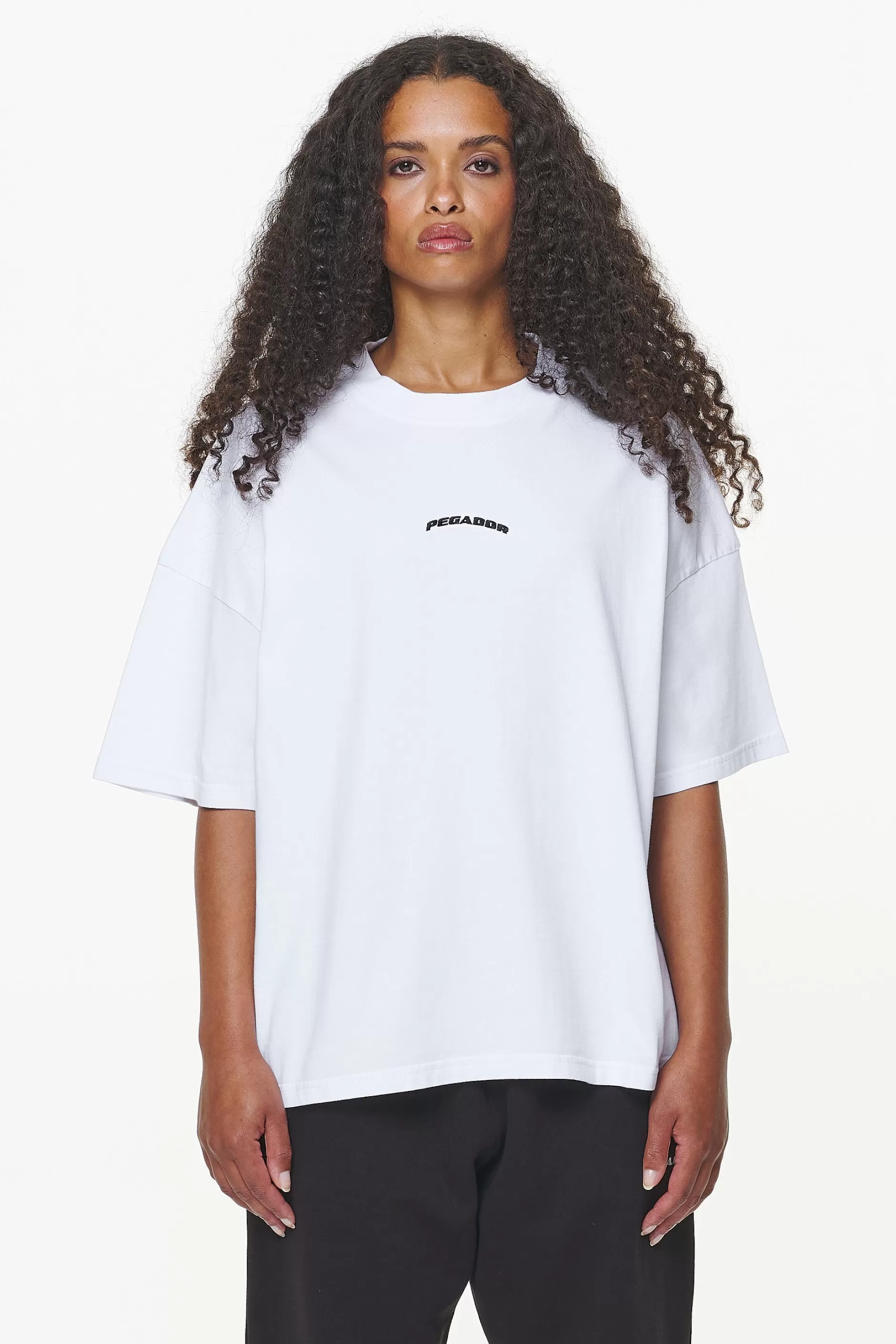 Best Pegador Thames Heavy Oversized Tee White