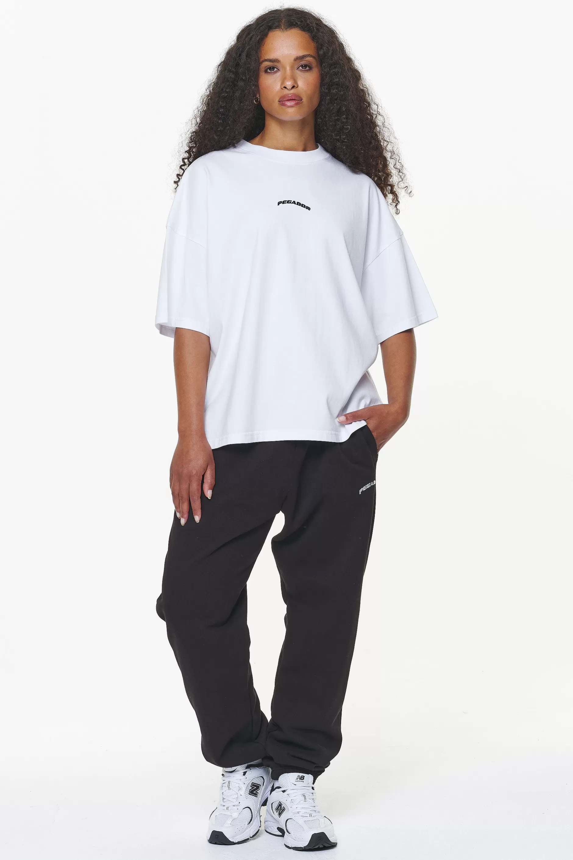 Best Pegador Thames Heavy Oversized Tee White