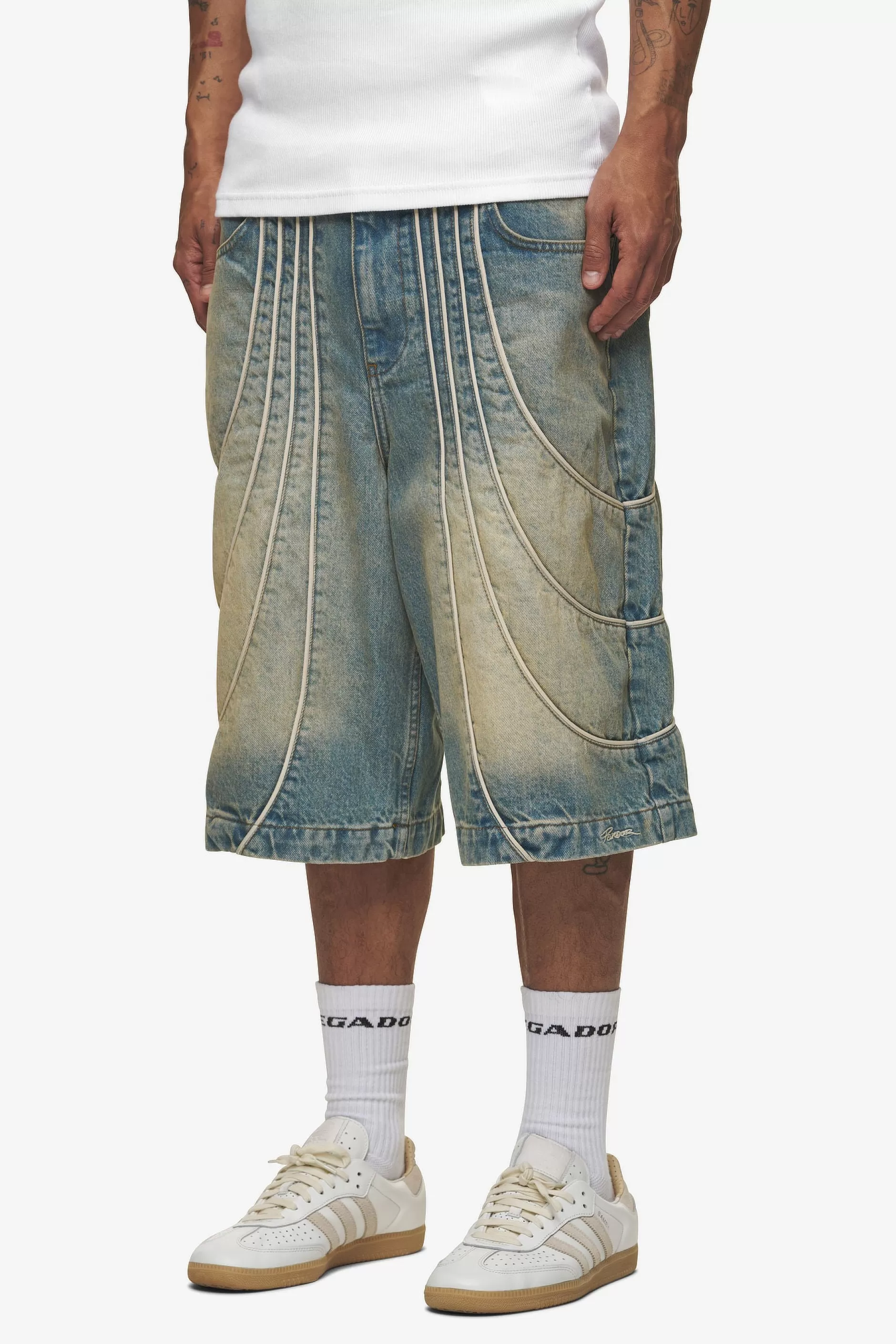 Store Pegador Treasure Jorts Vintage Blue