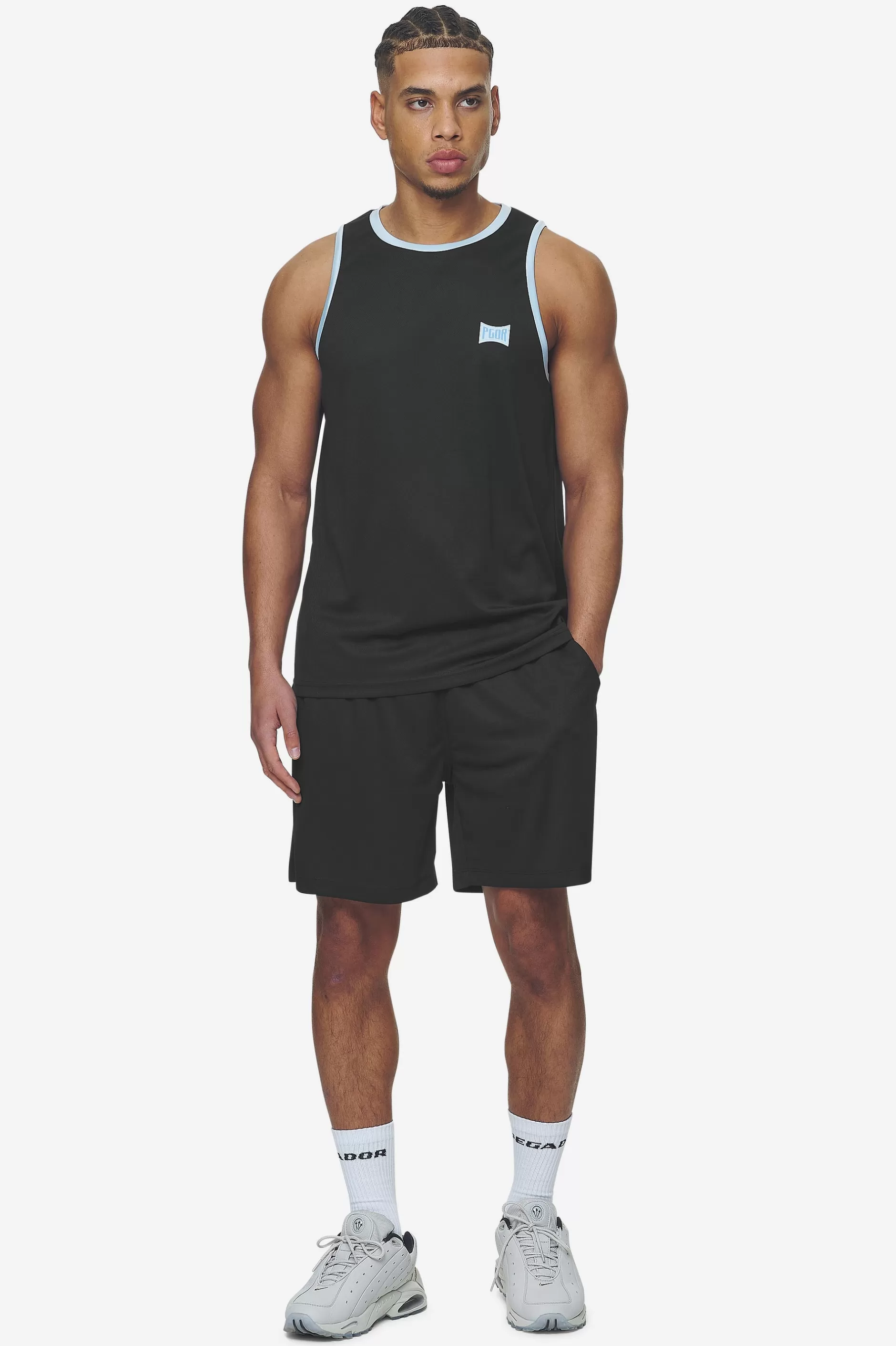 Hot Pegador Tulare Mesh Tank Top Black