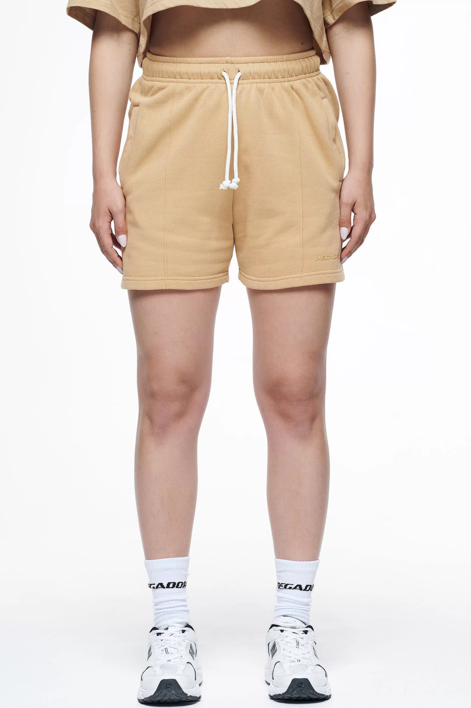 Flash Sale Pegador Umbria High Waisted Shorts Vintage Washed Espresso Gum