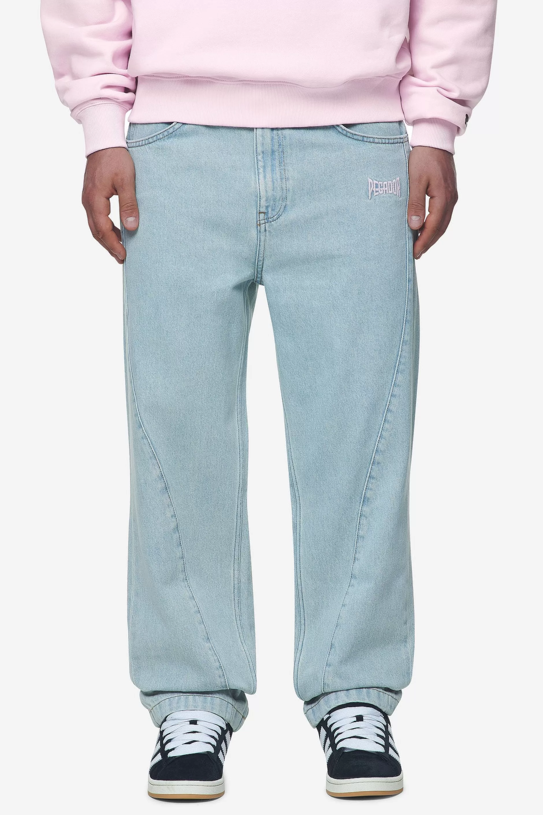 Fashion Pegador Valmar Baggy Jeans Sand washed blue