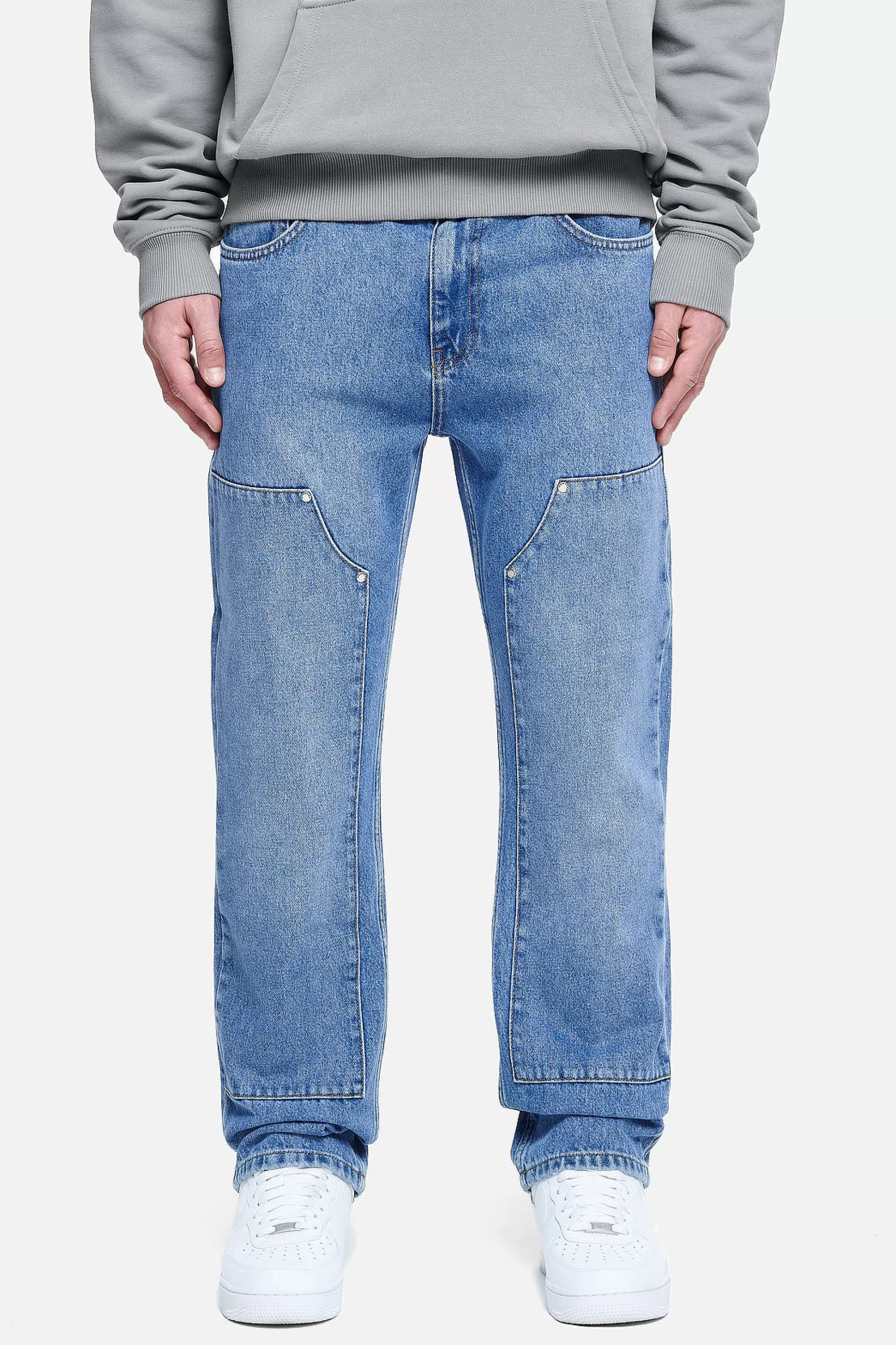 Clearance Pegador Vinto Carpenter Jeans Washed Blue