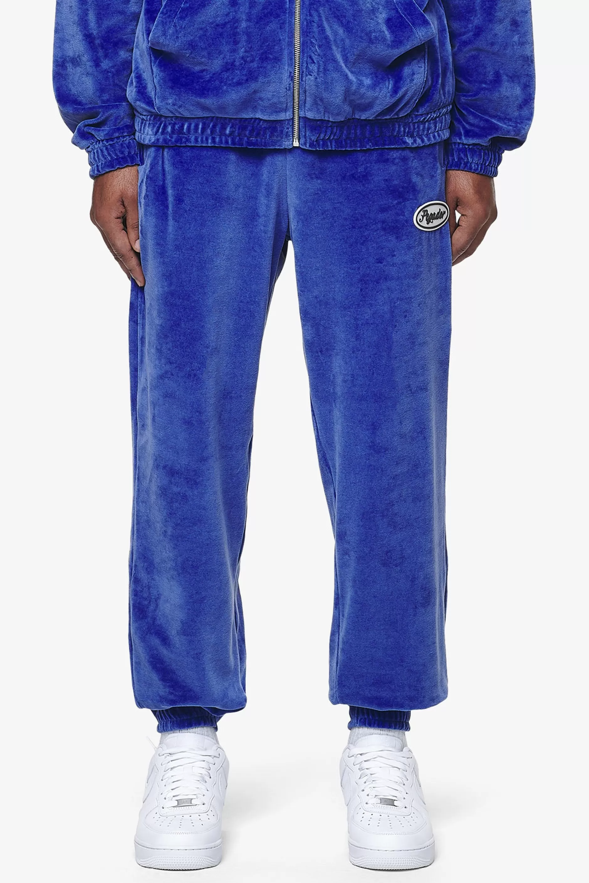 Online Pegador Weaver Oversized Velour Pants Magic Violet